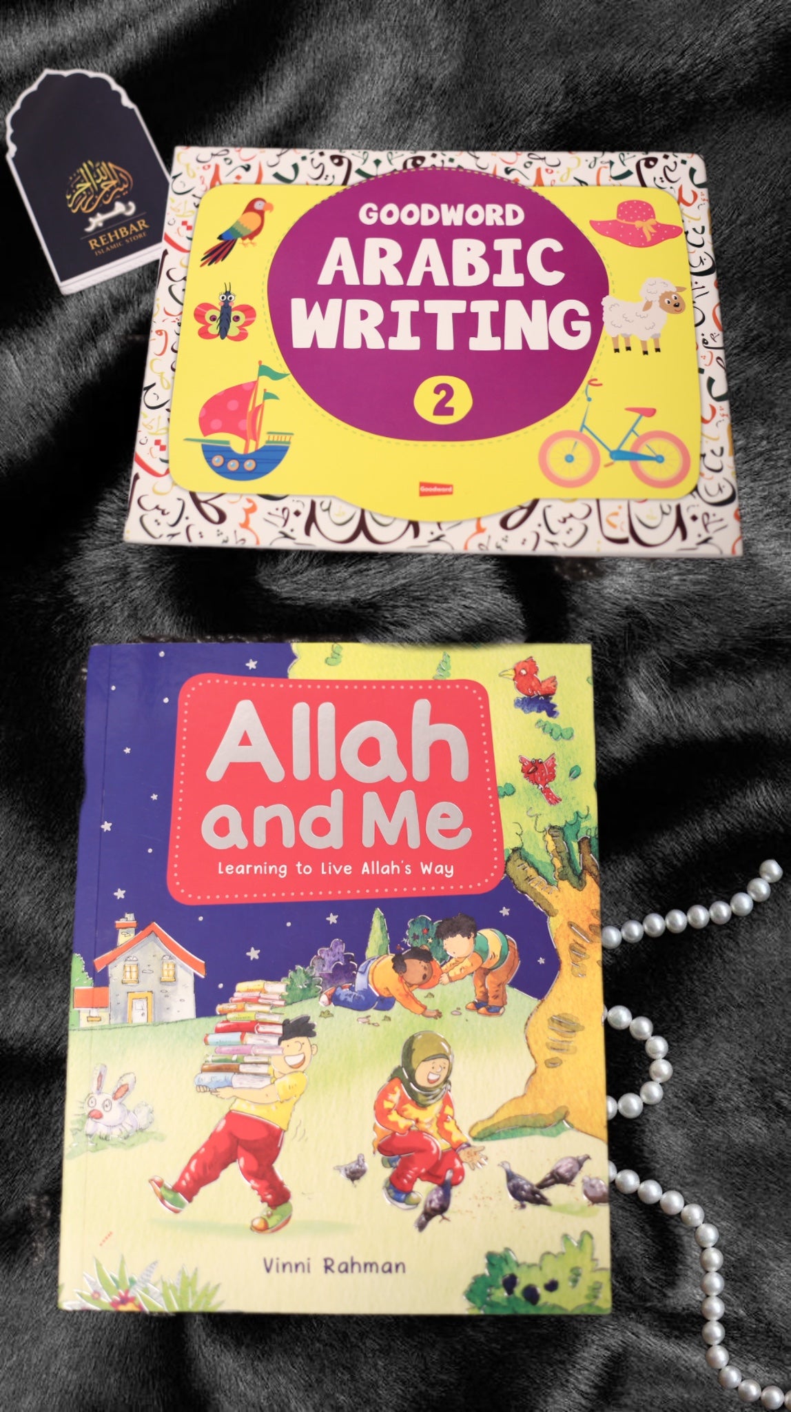 Allah and Me + Arabic Writing Book Combo