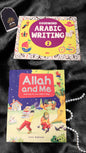 Allah and Me + Arabic Writing Book Combo