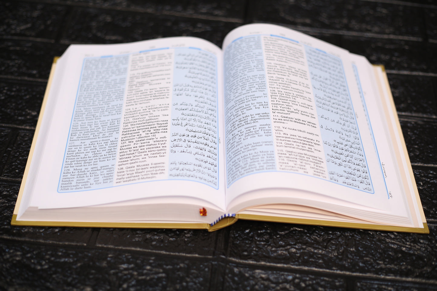 The Holy Qur’an – Urdu Translation in Roman English with Arabic Text