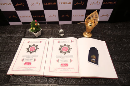 Quran word to word Translation - In Urdu and Roman English (Part 1 & 2)