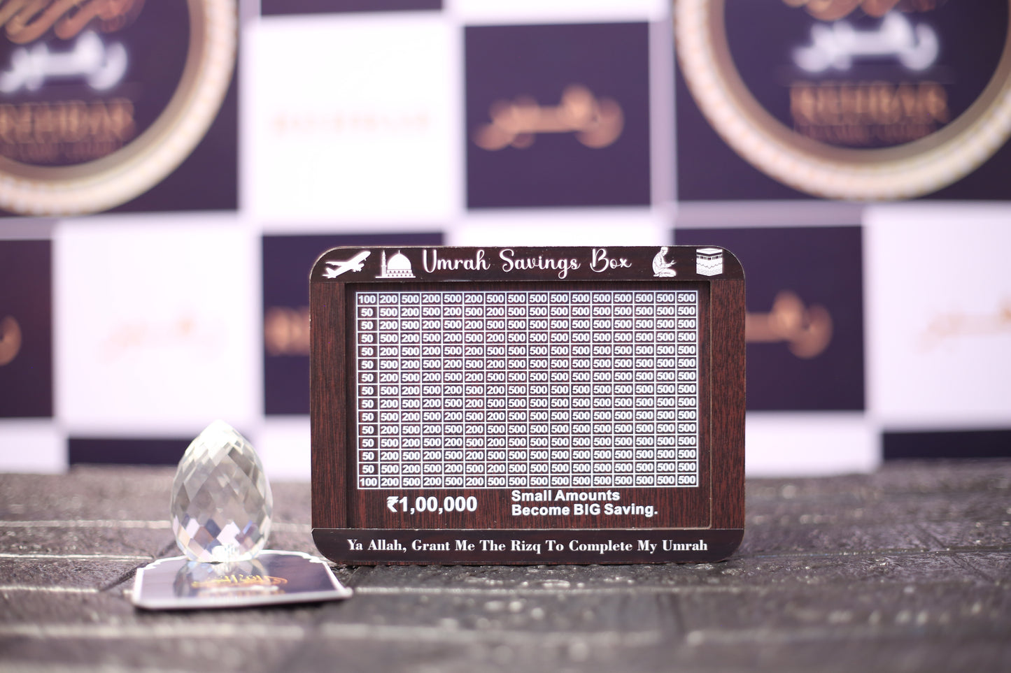 Umrah Money Saving Box – Save with Intention, Travel with Faith