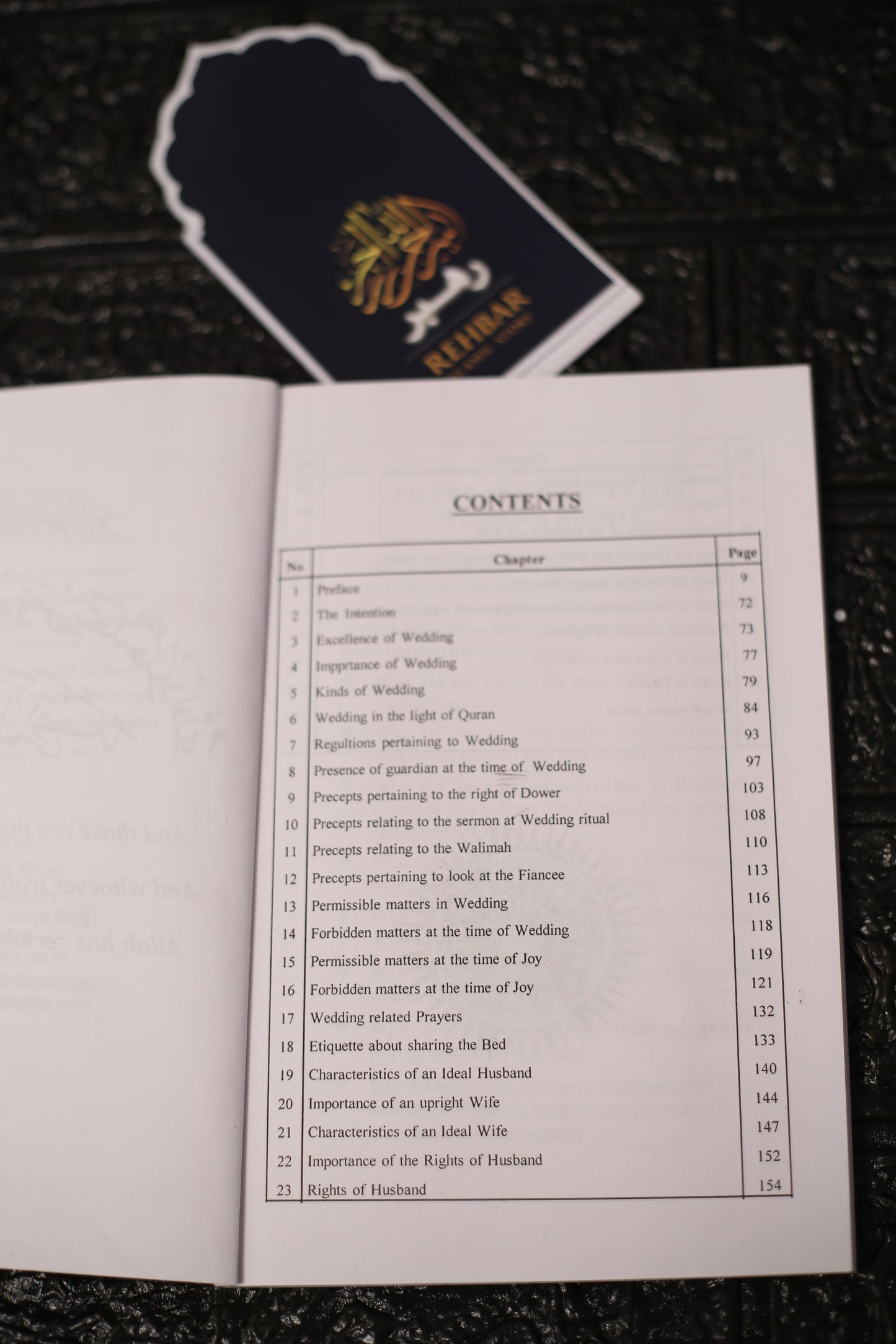 The Book of Wedding Kitab an-Nikah