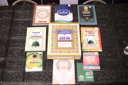 10 Pcs Combo – Quran & Islamic Books Collection