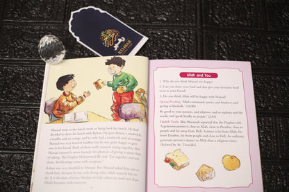 Allah and Me + Arabic Writing Book Combo